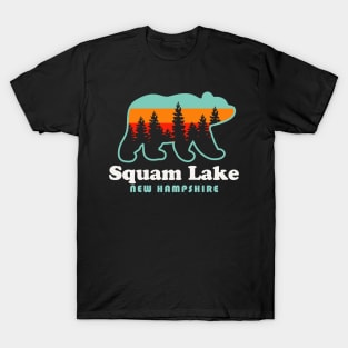 Squam Lake New Hampshire Camping White Mountains T-Shirt